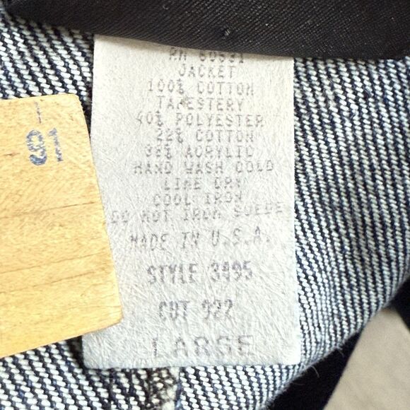 Vintage Roughrider Circle T Jacket Women Large Aztec Tapestry Southwest Fringe - Picture 11 of 12